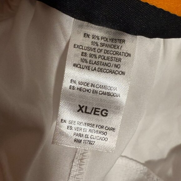 NWT Head Slim Fit Break Point Tennis Shorts Men X-Large White Elastic Waist - Picture 11 of 11